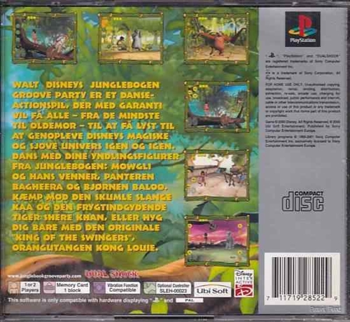 Junglebogen Groove Party - Platinum - PS1 (B Grade) (Genbrug)